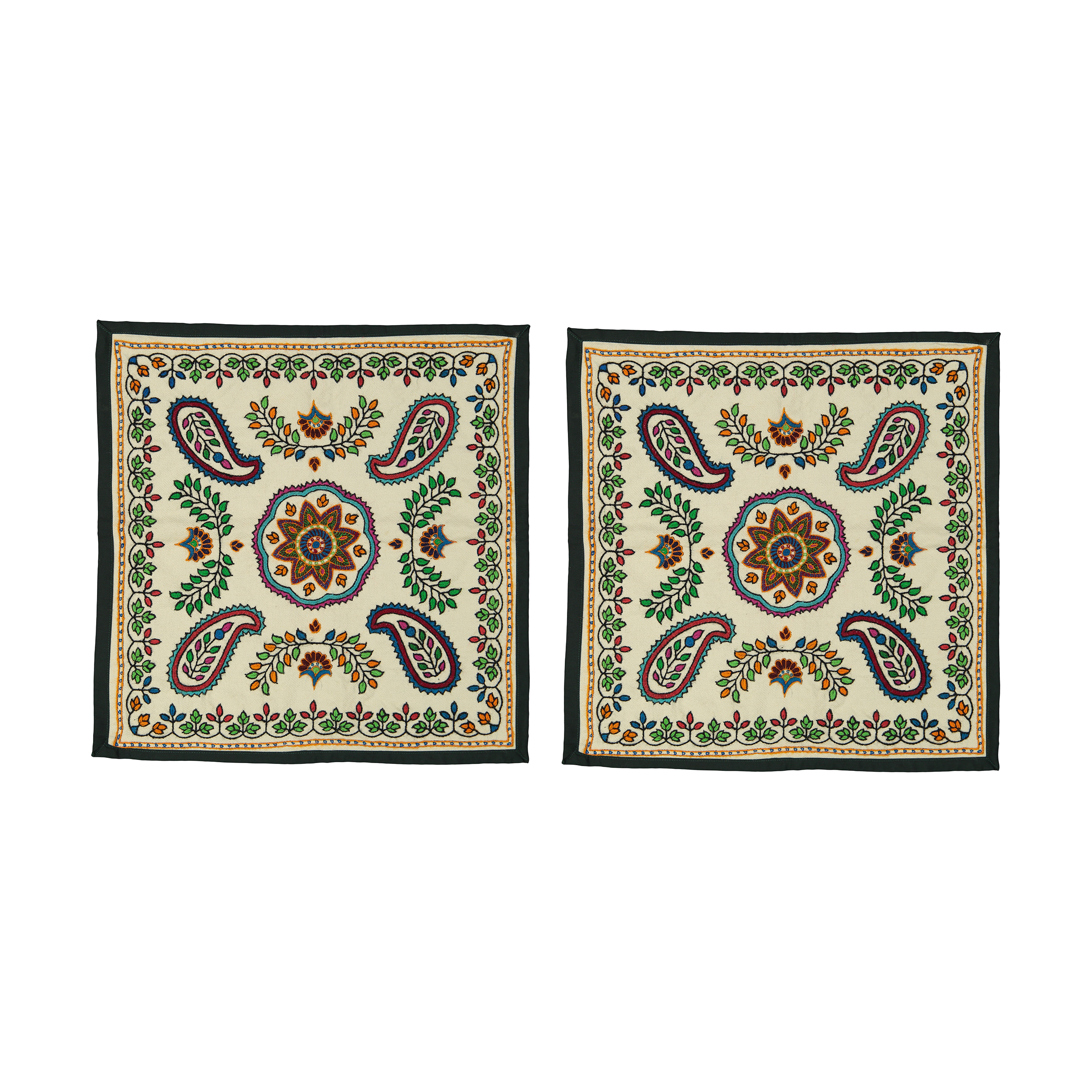 کاور کوسن سوزن دوزی مدل P1 بسته 2 عددی