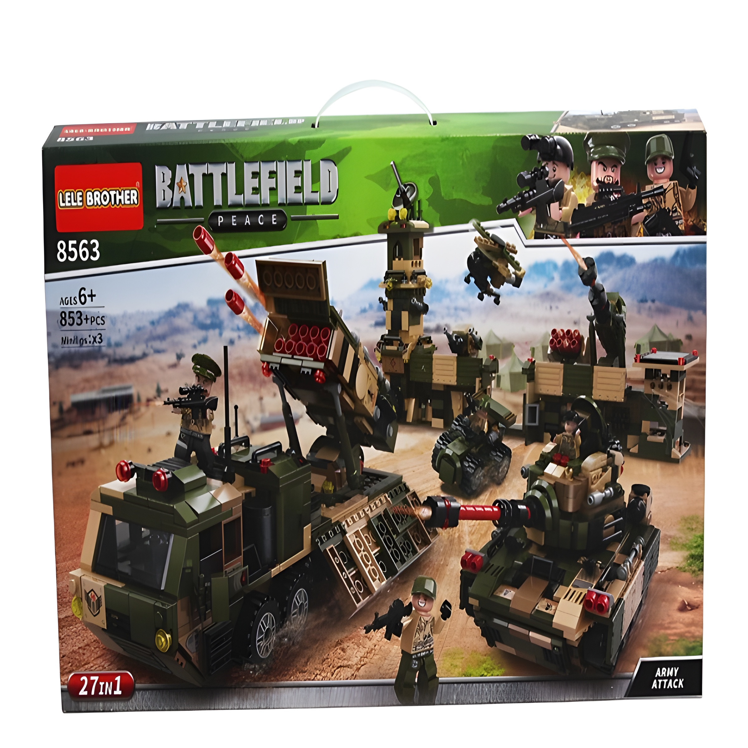 ساختنی مدل ادوات جنگی کد 8563