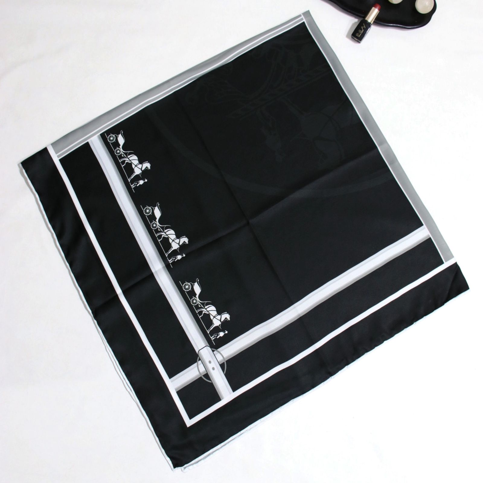 روسری زنانه آنالیا مدل ابریشم کد ana-9665 - - 11