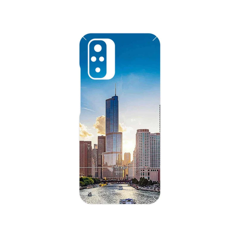 برچسب پوششی ماهوت مدل City of Chicago مناسب برای گوشی موبایل شیائومی Redmi Note 10