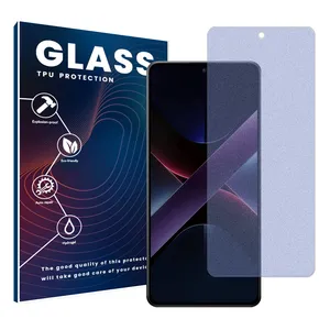 Glass Resistant model matte anti-blue ray screen protector suitable for Xiaomi Poco X7 mobile phone 