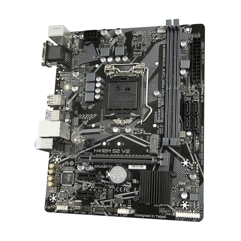 مادربرد گیگابایت مدل H410M S2 V2 rev. 1.7