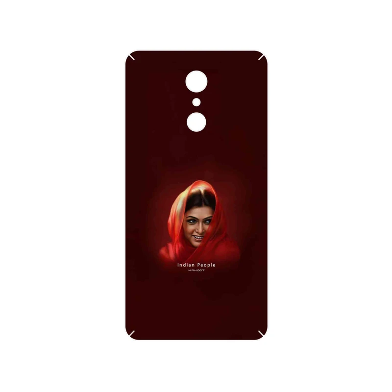 برچسب پوششی ماهوت مدل Portrait of an Indian Woman مناسب برای گوشی موبایل ال جی Q Stylus