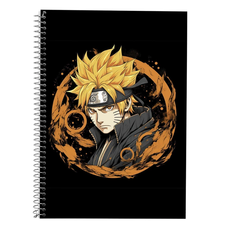 دفتر زبان 50 برگ مدوپد مدل Naroto کد DF11316