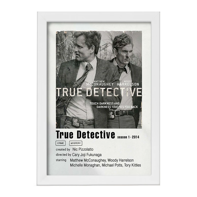 تابلو خندالو مدل کارآگاه حقیقی (True Detective) کد F11928