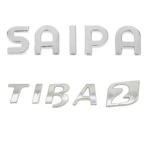 آرم صندوق عقب خودرو بیلگین مدل Tib-02 مناسب برای تیبا 2 مجموعه 2 عددی