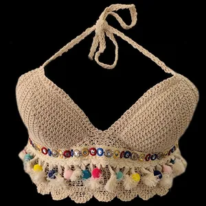 نیم تنه زنانه مدل مکرومه سنتی عروسکی