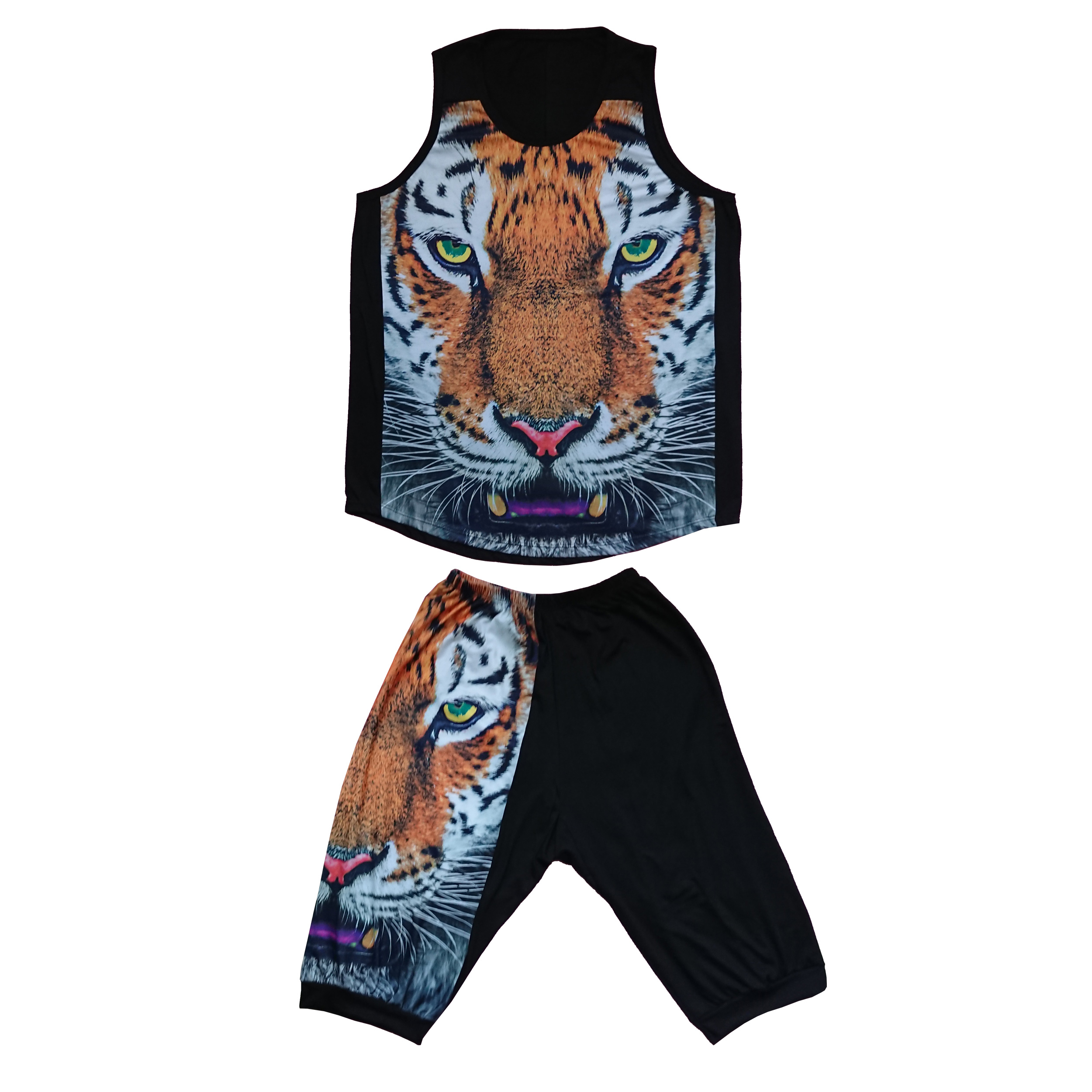 ست تاپ و شلوارک مردانه کد 458