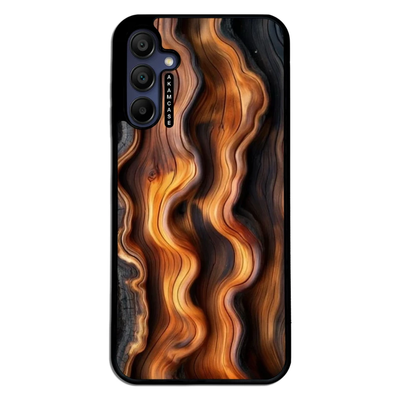 کاور آکام مدل AMC-WSGA15-WOOD-16 مناسب برای گوشی موبایل سامسونگ Galaxy A15
