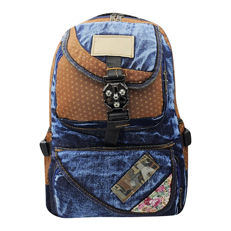 کوله پشتی سیی مدل جین کد 2139.2