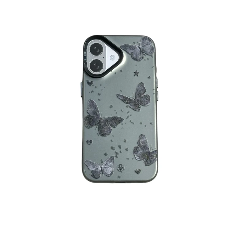 کاور مدل سوکول طرح پروانه کد 49898 مناسب برای گوشی موبایل  اپل Iphone 16