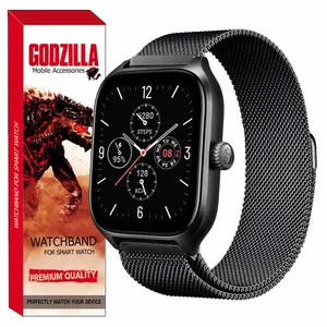 بند گودزیلا مدل Milanese مناسب برای ساعت هوشمند امیزفیت Pop / Pop 2 / Pop Pro