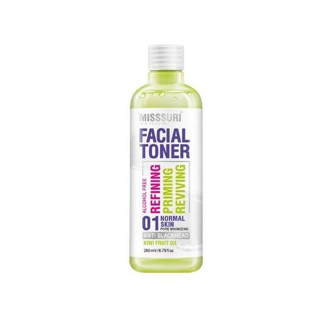 تونر صورت میسوری مدل روغن کیوی حجم 260 میلی لیتر