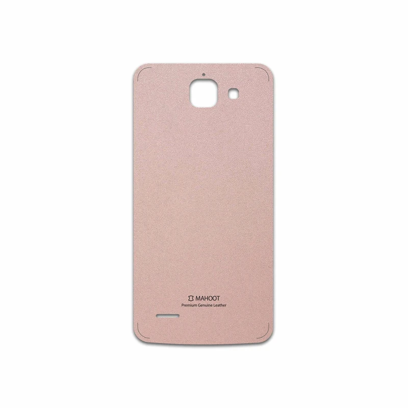 برچسب پوششی ماهوت مدل Rose Gold Leather مناسب برای گوشی موبایل هوآوی Ascend G730