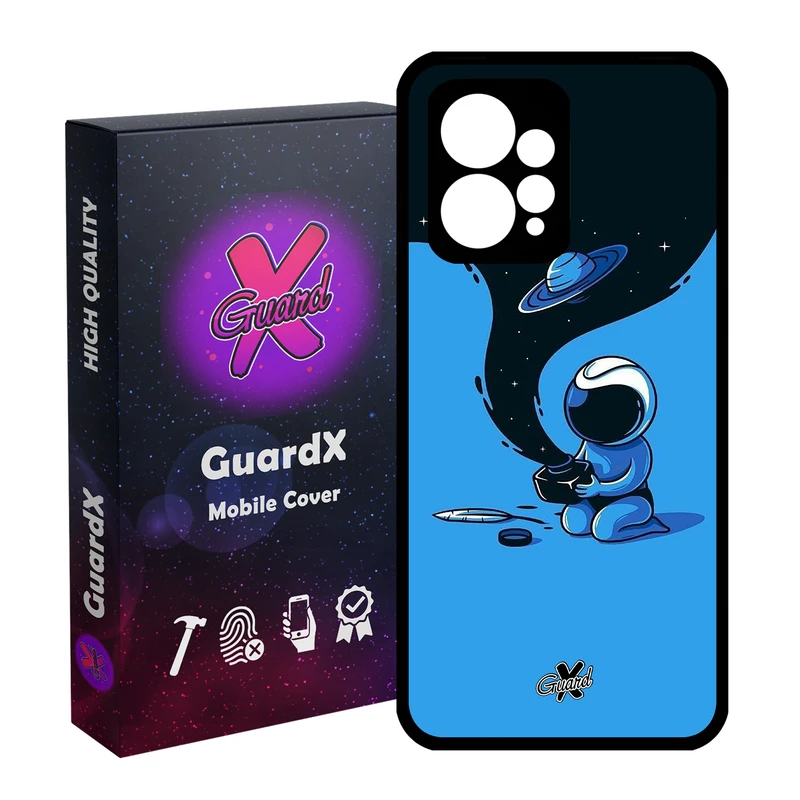 کاور گارد ایکس طرح Galaxy مدل Glass10052 مناسب برای گوشی موبایل شیائومی Redmi Note 12 4G