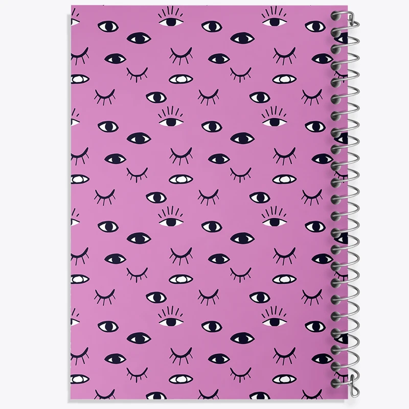 دفتر نت موسیقی 50 برگ خندالو مدل چشم کد N723