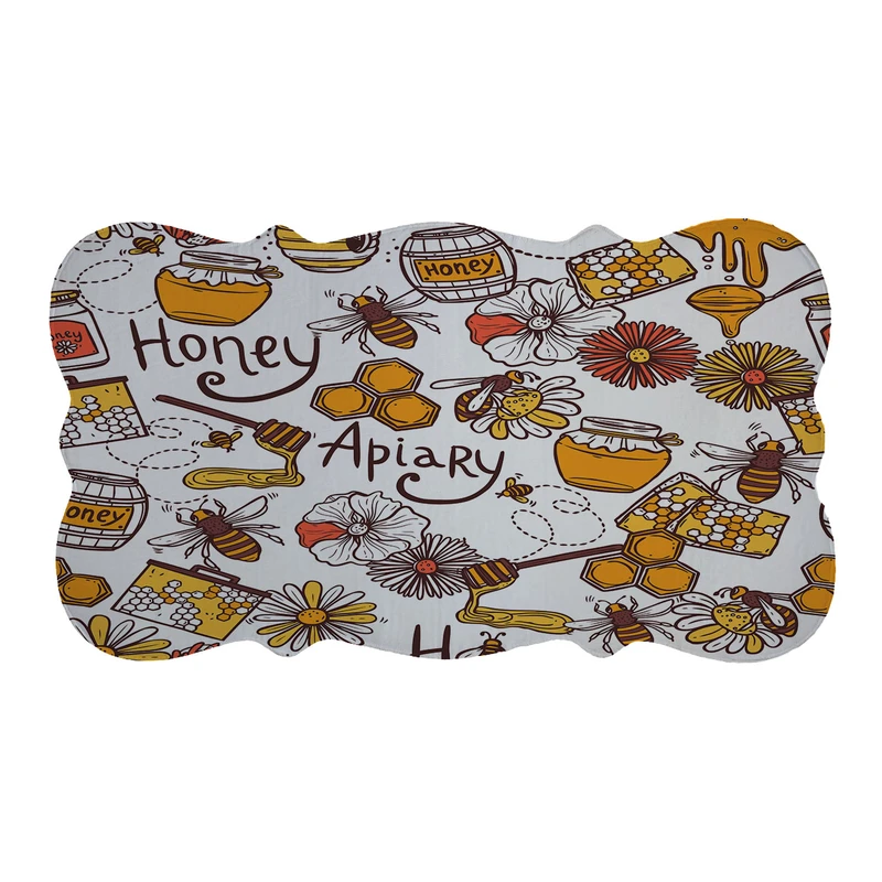 پادری طرح عسل کد 8531 سایز 110×60 سانتی متر