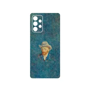 MAHOOT Self portrait with a gray felt hat Cover Sticker for Samsung Galaxy A52s 5G