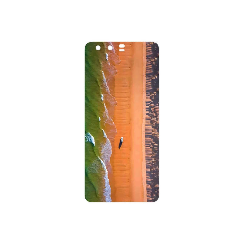برچسب پوششی ماهوت مدل Beach and Green Sea مناسب برای گوشی موبایل هوآوی P10