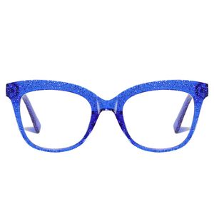 فریم عینک طبی گربه ای زنانه مدل TR3505C199P03 Sky مناسب برای صورت گرد و بیضی