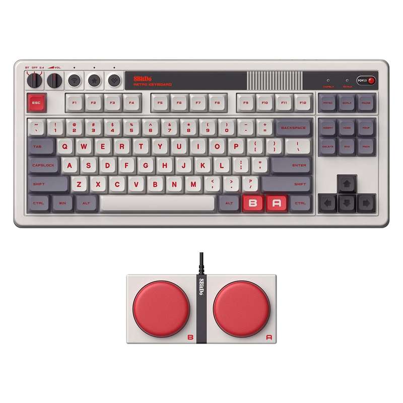 کیبورد مخصوص بازی ایت بیت دو مدل 8Bitdo Retro