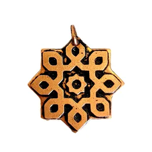آویز گردنبند بچگانه مدل اسلیمی کد 3