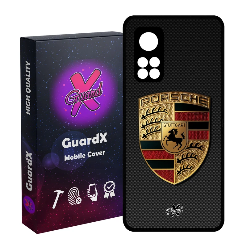 کاور گارد ایکس طرح Porsche مدل Glass10064 مناسب برای گوشی موبایل شیائومی Mi 10T / Mi 10T Pro