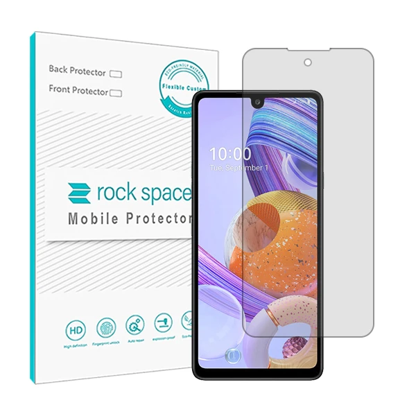 محافظ صفحه نمایش شفاف راک اسپیس مدل Hygel مناسب برای گوشی موبایل ال جی K71