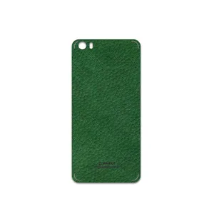 MAHOOT Green-Leather Cover Sticker for Xiaomi Mi 5