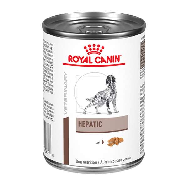 کنسرو سگ  رویال کنین مدل hepatic وزن 410گرم