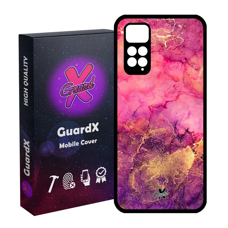کاور گارد ایکس طرح ماربل مدل Glass10283 مناسب برای گوشی موبایل شیائومی Redmi Note 11S/ Note 11 4G