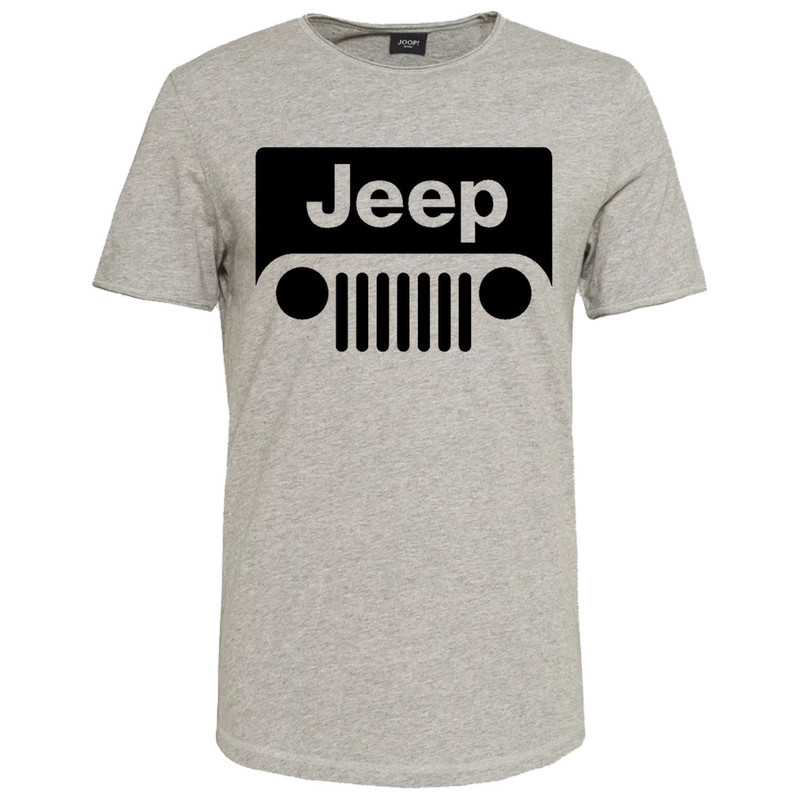 تیشرت آستین کوتاه مردانه مدل ماشین کد M178 رنگ طوسی