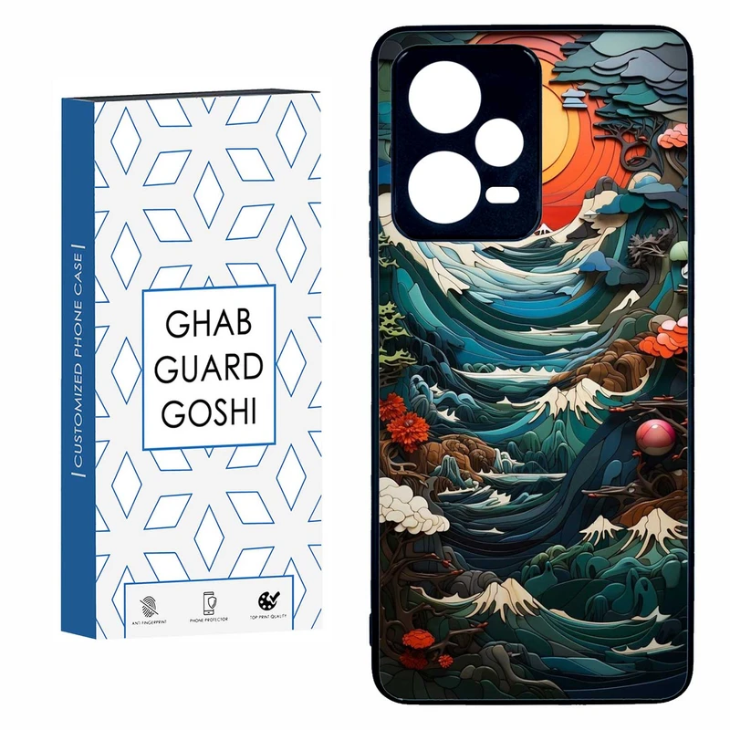 کاور قاب گارد گوشی طرح منظره کد TPU-205 مناسب برای گوشی موبایل شیائومی  REDMI NOTE 12 PRO 5G