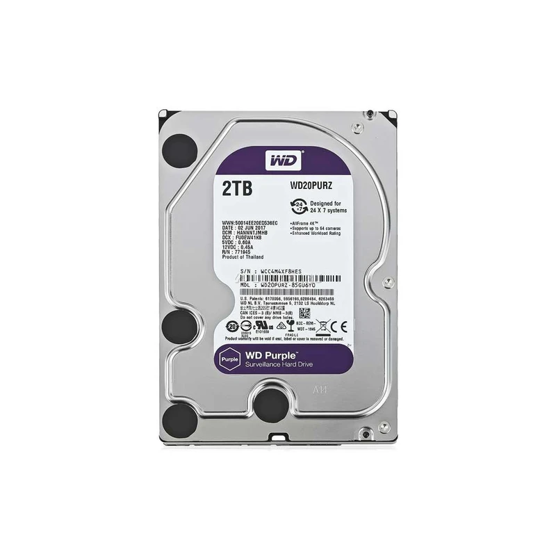 هارد دیسک اینترنال مدل Purple 2T ظرفیت 2 ترابایت عکس شماره 3