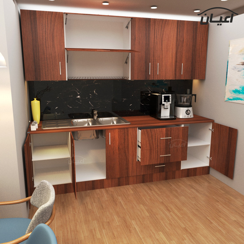 کابینت آشپزخانه اعیان مدل FH CG12 مجموعه 8عددی