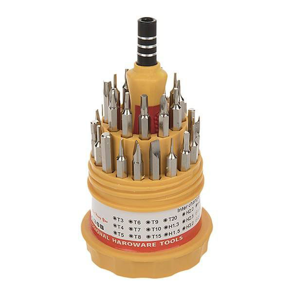 مجموعه 31 عددی سری پیچ گوشتی موبایلی کد y-11