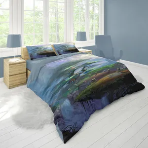 سرویس خواب 2 نفر 6 تکه مدل B014 میکروچاپ دیجیتال 