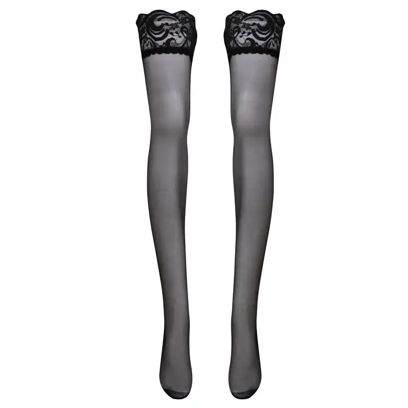 جوراب ساق بلند زنانه ماییلدا مدل توری کد  4375-SW07