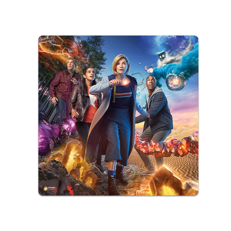 ماوس پد هومرو مدل NX094 طرح سریال Doctor Who سایز 40x40 سانتی متر