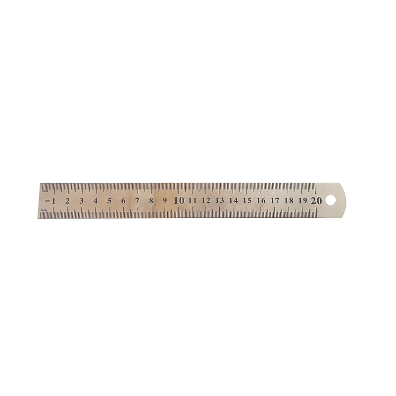 خط کش فلزی 20 سانتی متر کد 63