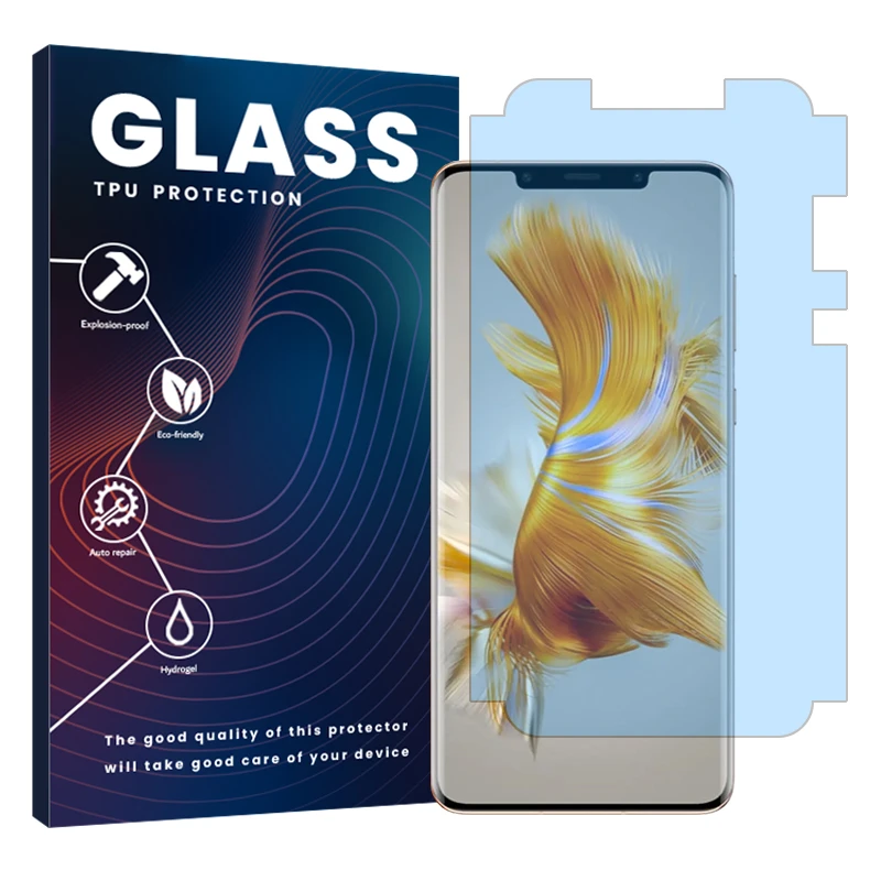 محافظ صفحه نمایش ضداشعه آبی گلس مدل Eye Care مناسب برای گوشی موبایل هوآوی Mate 50 Pro 