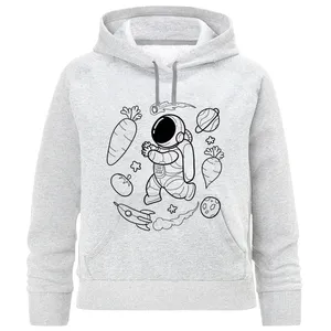 هودی پسرانه مدل آدم فضایی وسبزیجات A109