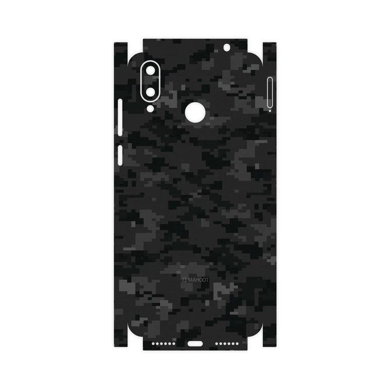 برچسب پوششی ماهوت مدل Night-Army-Pixel-FullSkin مناسب برای گوشی موبایل جی پلاس Q10