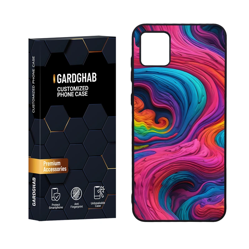 کاور گارد قاب مدل دورژله ای ساده مناسب برای گوشی موبایل سامسونگ Galaxy A04 4G