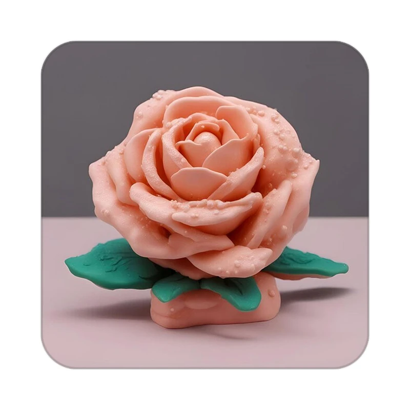 زیر لیوانی کاکتی طرح گل مدل mp16644