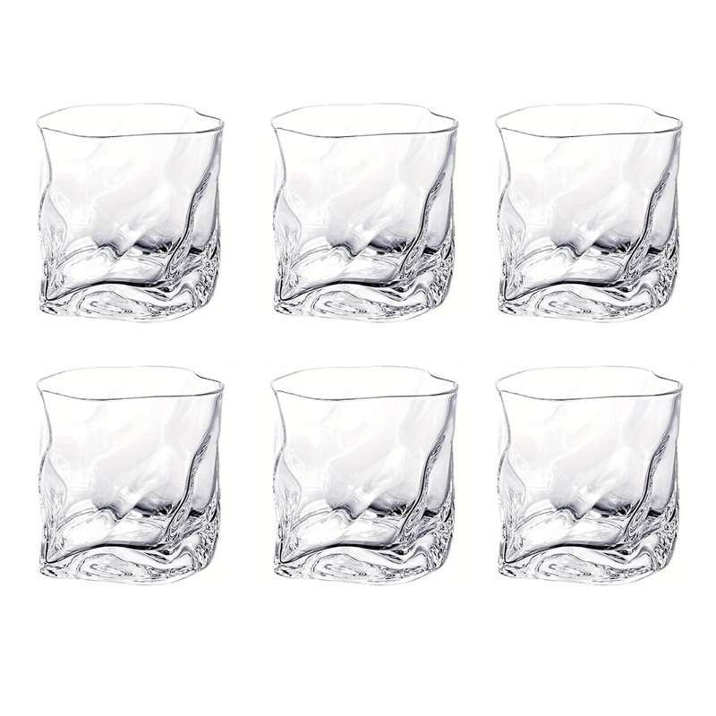 لیوان مدل دفرمه مجموعه 6 عددی