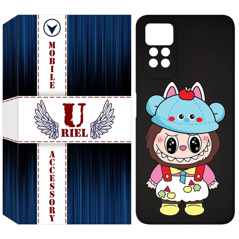 کاور یوریل مدل KSH کد 123 طرح عروسک لبوبو مناسب برای گوشی موبایل شیائومی Redmi Note 12 Pro 4G