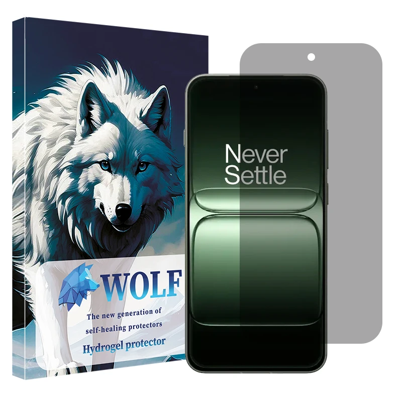 محافظ صفحه نمایش حریم شخصی ولف مدل Tough مناسب برای گوشی موبایل وان پلاس 13s