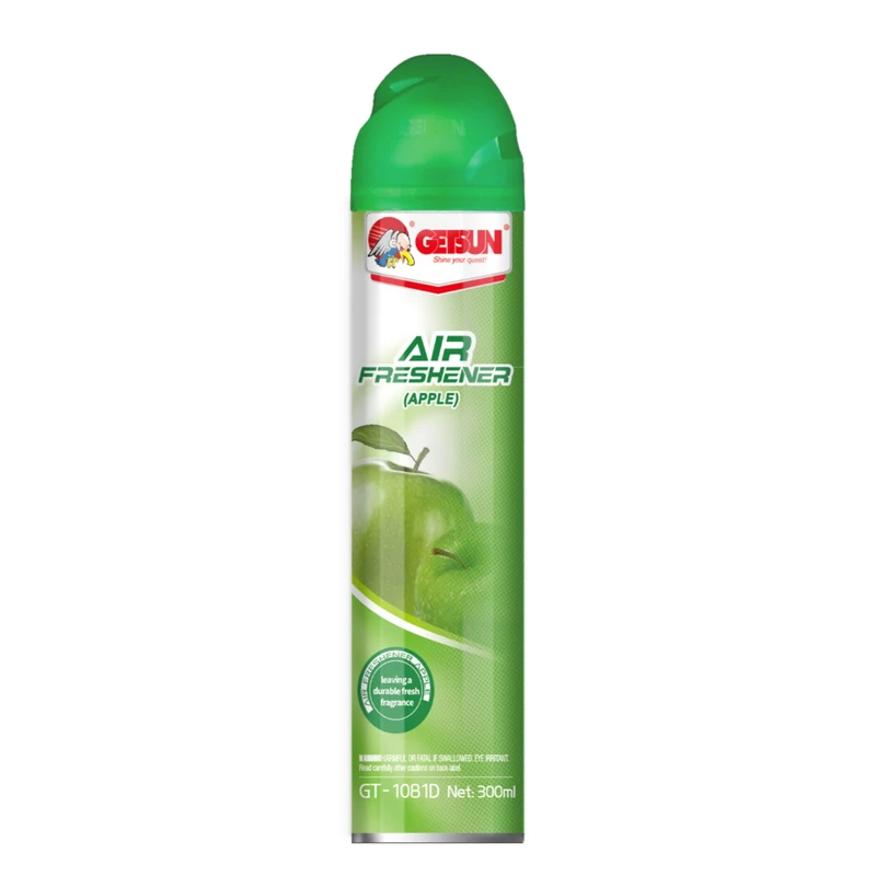 اسپری خوشبو کننده هوا گتسان مدل GT-1081D رایحه سیب حجم 300 میلی لیتر