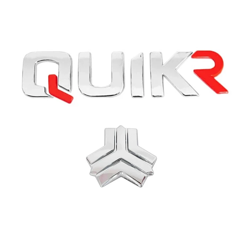 آرم صندوق خودرو آس کو کد 0046 مناسب برای کوییک بسته 2 عددی